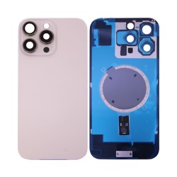 Tapa Trasera+Lente de Cámara Apple iPhone 16 Pro Max Titanio Desierto